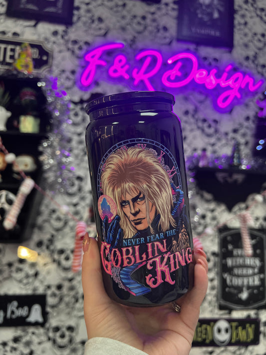 The Goblin King 16oz Can Glass