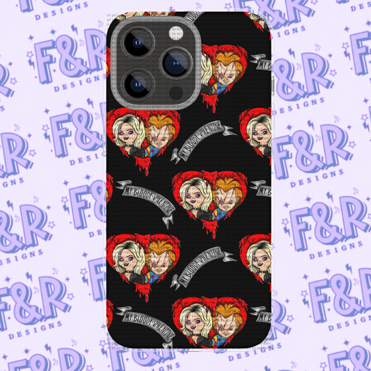 Chucky & Tiffany Horror Phone Case