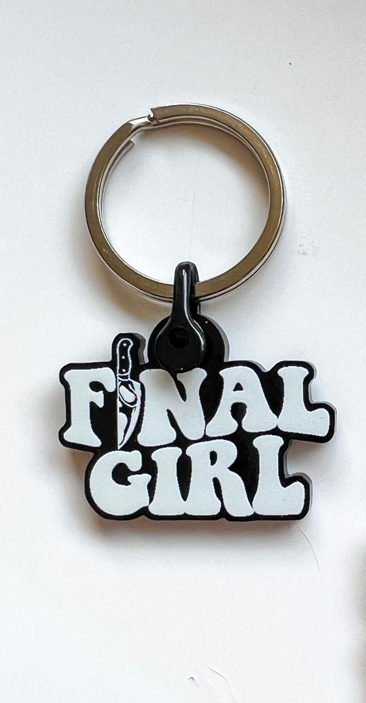 Final Girl Acrylic Keyring