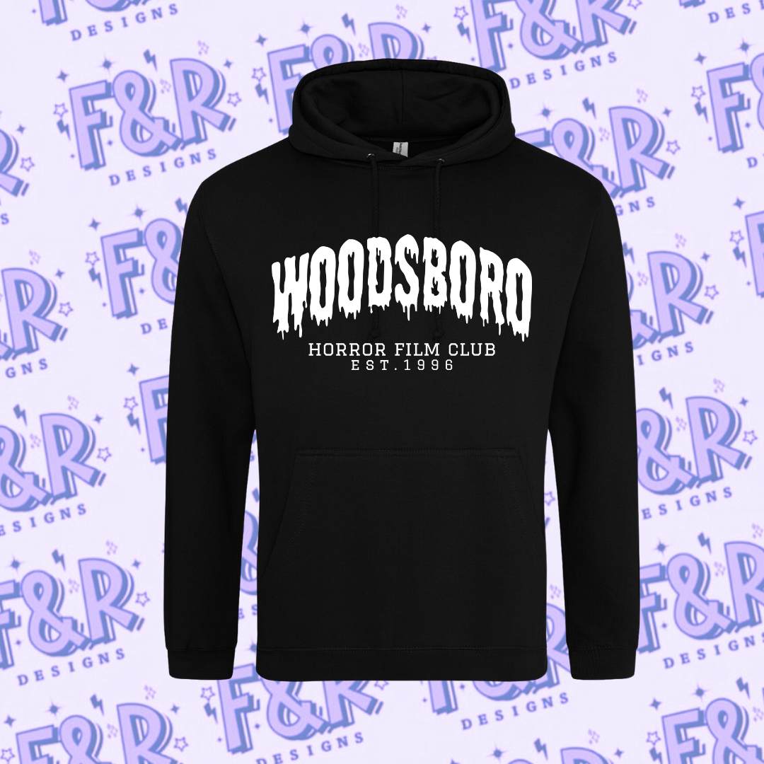 Woodsboro Black Hoodie