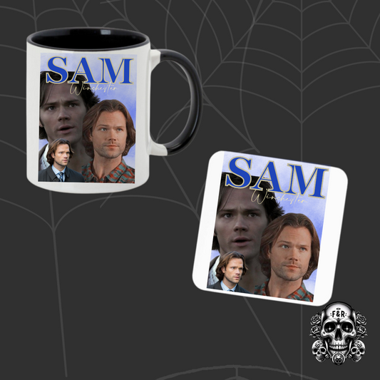 Sam Winchester Mug & Coaster Set