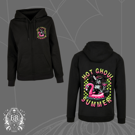 Hot Ghoul Summer Zip Hoodie