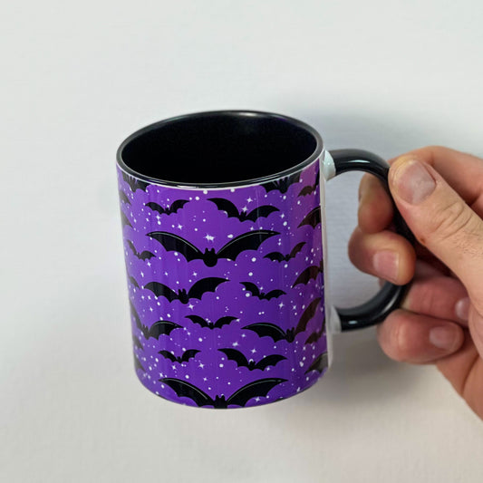 Purple Bats Mug