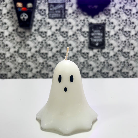Hey boo Ghost candle