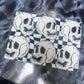 Skull Checkered Glass Chopping Boards