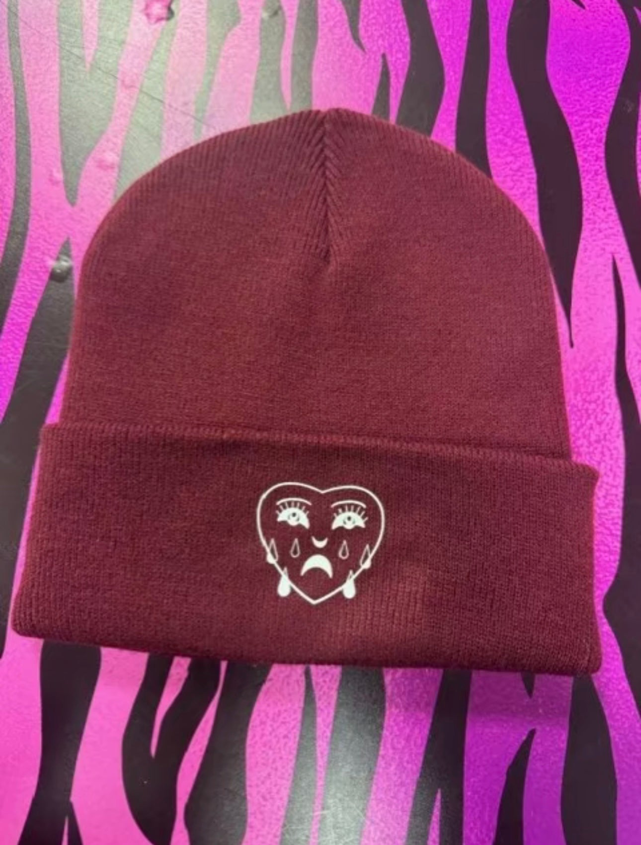 Crying Heart Beanie