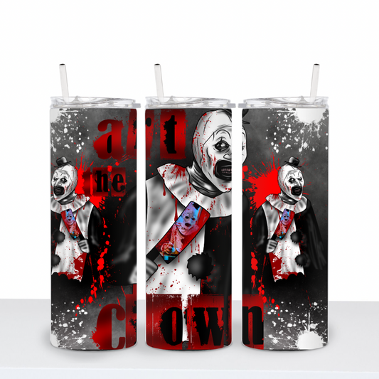 Terrifier 20oz Stainless Steel Tumbler