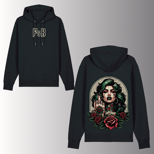 Respectfully Black Hoodie