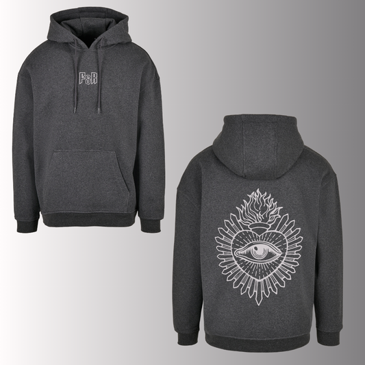 All seeing eye Charcoal Hoodie