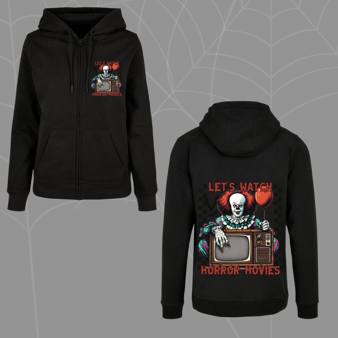 Pennywise Scary Movie Zip Hoodie