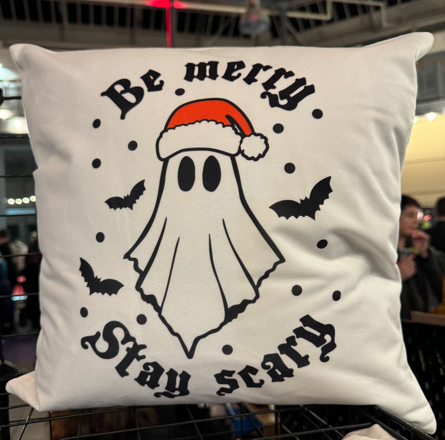 Be Merry, Stay Scary Cushion