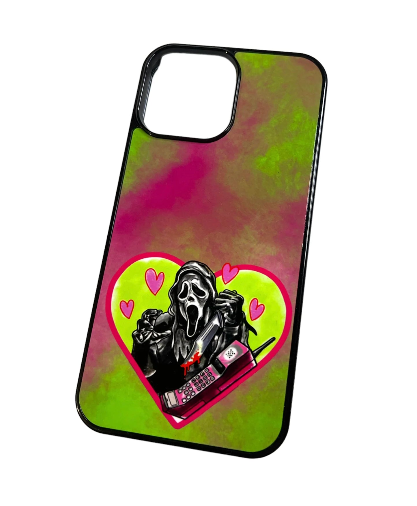 Green & Pink Ghostie Phone Case