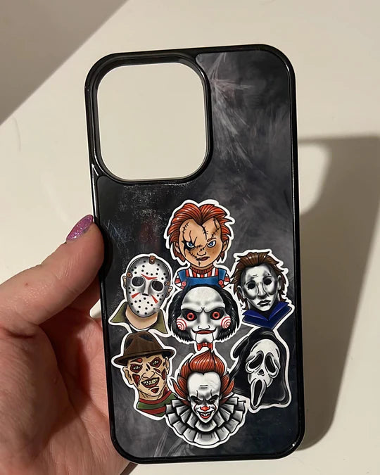 Horror Legends Black Phone case